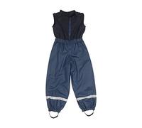 Playshoes Wind- und wasserdichte Regenhose Regenbekleidung Unisex Kinder,Marine mit Fleece-latz,128