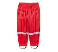 Playshoes Regenhose Fleece-Halbhose rot Mädchen 408626-8, Farbe Playshoes:rot, Größe Playshoes:104