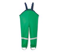 Playshoes Kinder Fleece-Trägerhose grün-140