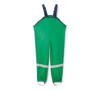 Playshoes Matschhose Regenlatzhose Ungefüttert Unisex Kinder Wind- und wasserdichte Regenhose Regenbekleidung, grün, 98