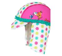 Playshoes Nackenschutzcap "Die Maus" in Weiß - Größe 53 cm | Baby Caps Huete