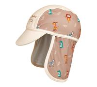 Playshoes Nackenschutzcap in Hellbraun - Größe 53 cm | Baby Caps Huete