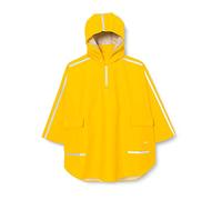 Playshoes Kinder Regencape, leichter Regenponcho, mit extra langem Rücken und abnehmbarer Kapuze