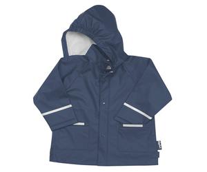 Playshoes Regen-Jacke mit Reflektoren - Marine - Gr. 86