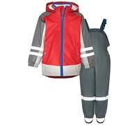 Playshoes Regen-Set, Zweiteilig 3-in-1 Regenjacke und Regenhose, Wasserdicht