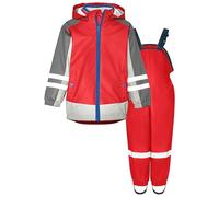 Playshoes Regen-Set, Zweiteilig 3-in-1 Regenjacke und Regenhose, Wasserdicht