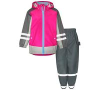 Playshoes Regen-Set, Zweiteilig 3-in-1 Regenjacke und Regenhose, Wasserdicht