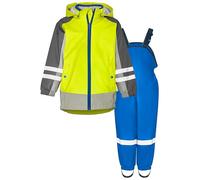 Playshoes Regen-Set, Zweiteilig 3-in-1 Regenjacke und Regenhose, Wasserdicht