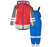Playshoes Regen-Set, Zweiteilig 3-in-1 Regenjacke und Regenhose, Wasserdicht