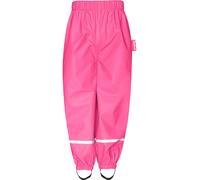 Playshoes Kinder Regenhose, Buddelhose zum Überziehen für Jungen, wind- und wasserdicht, Bundhose, Rosa (Pink 18), 128