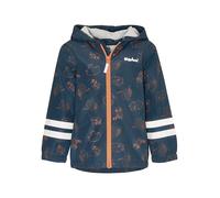 Playshoes Unisex Kinder Regenjacke Outdoorjacke, Waldtiere Marine, 92 cm