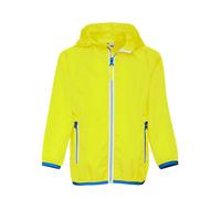 Playshoes Regenjacke faltbar neongelb Mädchen 408700-43, Farbe Playshoes:neongelb, Größe Playshoes:104
