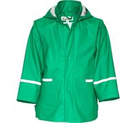 Playshoes Regenjacke Unisex Kinder Wind- und wasserdicht Regenmantel Regenbekleidung, grün, 128