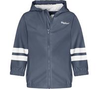 Playshoes Unisex Kinder Basic Regenjacke, Uni Marine, 140