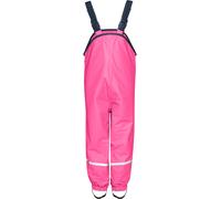 Playshoes Regenhose Fleece-Trägerhose pink Mädchen 408622-18, Farbe Playshoes:pink, Größe Playshoes:104