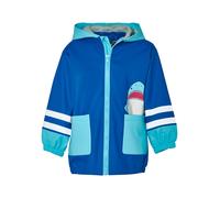 Playshoes Wind- und wasserdicht Regenmantel Regenbekleidung Unisex Kinder,Hai,86