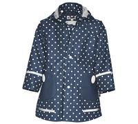 Playshoes PLAYSHOES Kinder Regenmantel Punkte dunkelblau Gr. 116 Mädchen Kinder 1735710
