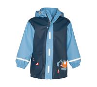 Playshoes Kinder Regen-Mantel Baustelle Bleu-116