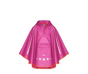 Playshoes Regenponcho in Fuchsia - Größe 128-140 | Kinder Outdoor Jacken