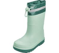 Playshoes Kinder Gummistiefel Unisex gefüttert Grün Größe 25