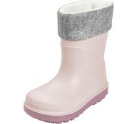 Playshoes Regenstiefel mit Futter (Herausnehmbar) Unisex Kinder Gummistiefel, Rosa Socke, 27 EU