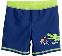 Playshoes - Kid's UV-Schutz Shorts Krokodil - Badehose, Gr. 134-140, blau/grün (Marine)