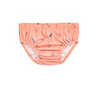 Playshoes Schwimmwindel "Surfbrett Palme" in Orange - Größe 74/80 | Baby Bademode