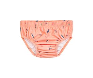 Playshoes Schwimmwindel "Surfbrett Palme" in Orange - Größe 86/92 | Baby Bademode