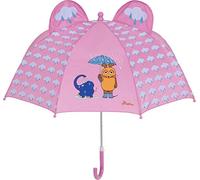 Playshoes Regenschirm DIE MAUS - REGENTAG in rosa, maedchen