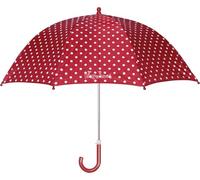 Playshoes 441767-8-8 Kinder Regenschirm, One Size Schirm mit kindgerechtem Mechanismus, Rot (rot)