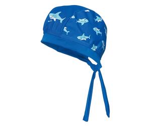 Playshoes Strandmütze "Hai" in Blau - Größe 51 cm | Kindermuetzen