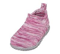 Playshoes Strick, Unisex-Kinder Niedrige Hausschuhe, Pink (Pink 18), 24/25 EU (7.5 Child UK)