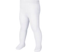 Playshoes Kinder Strumpfhose Uni Weiß-110/116