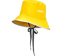 Playshoes Südwester Ungefüttert Unisex Kinder Regenhut, Gelb, 52-56