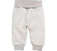 Playshoes Sweat-Hose Jogginghose Unisex Kinder, Natur Ringel ,80