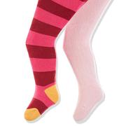 Playshoes Unisex Baby Warme Winter Thermo-Strumpfhosen Block-ringel 498839, 900 - Rosa, 110-116