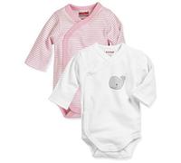 Playshoes Unisex Baby Wickel-body 1/1-arm 2er Pack Wal 809503, 14 - Rosa, 56