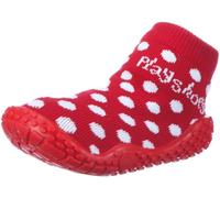 Playshoes Unisex Kinder Aqua-Socke Punkte Dusch-& Badeschuhe,ROT,Größe: 30/31 - 12,5 UK Child