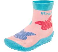 Playshoes Unisex Kinder Aquasocken Wassersportschuh Aquasocken, 174815, Schmetterlinge