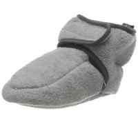 Playshoes Unisex Kinder Baby Fleeceschuhe Krabbelschuhe, Grau, 18/19 EU