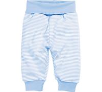 Playshoes Sweat-Hose Jogginghose Unisex Kinder, Bleu Ringel ,80