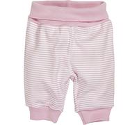 Playshoes Unisex Kinder Baby-Pumphose Sweat-Hose Jogginghose, Rosa Ringel, 98
