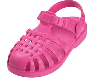 Playshoes Unisex-Kinder Badesandalen Strandschuhe, Pink (pink 18), 26/27 EU