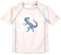 Playshoes Unisex Kinder Badeshirt Rash-Guard-Shirt, Ecru Dino, 74/80 cm