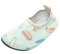 Playshoes Unisex Kinder Barfuß-Schuhe, Surf Bus, 18/19 EU