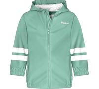 Playshoes Unisex Kinder Basic Regenjacke, Uni Grün, 104