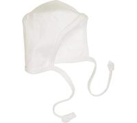 Playshoes Unisex Kinder Erstlingsmütze Interlock Baby Beanie Mütze, Weiß, 50-56 EU