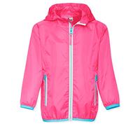 Playshoes Unisex Kinder Faltbare Regen Funktions-Jacke Regenmantel Regenbekleidung, pink, 98