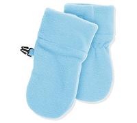 Playshoes Fleece-Baby-Fäustlinge blau - Junge - Gr. Größe 0,Größe 1