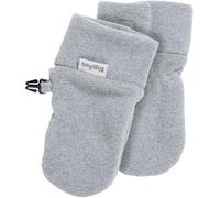babyfäustlinge Fleece Junior hellgrau 0-6 Monate